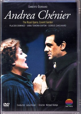 DVD GIORDANO: ANDREA CHENIER Placido DOMINGO Anna TOMOWA-SINTOW Zancanaro RUDEL