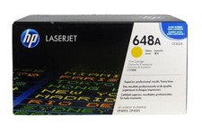 HP 648A YellowToner Cartridge CE262A