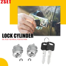 2Set Door Lock Cylinder w/ Keys Set for Ford F150 F250 Super Duty 97-16 Lincoln