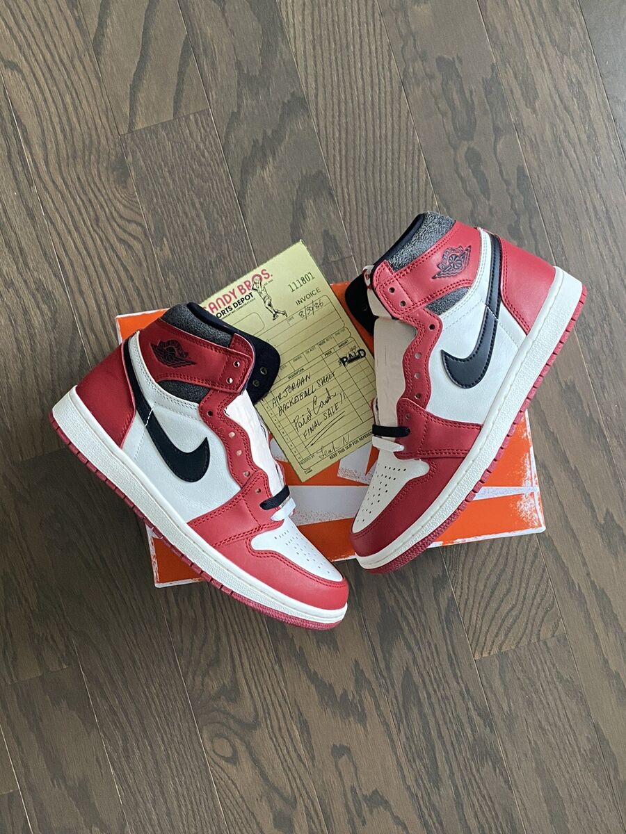 Jordan 1 Retro High OG Chicago Lost and Found (GS) Kids' - FD1437