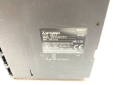 CPU Q03UDCPU Q03UDECPU-EIP-K - CPU Units (Mitsubishi Electric
