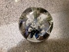 Robert Eickholt Blown Glass Paperweight Iridescent Bubbles Signed 1995 RV3 — photo 8