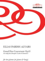 Alvars - Grand Duo Concertante 65 For Two Pianos [New Cd]