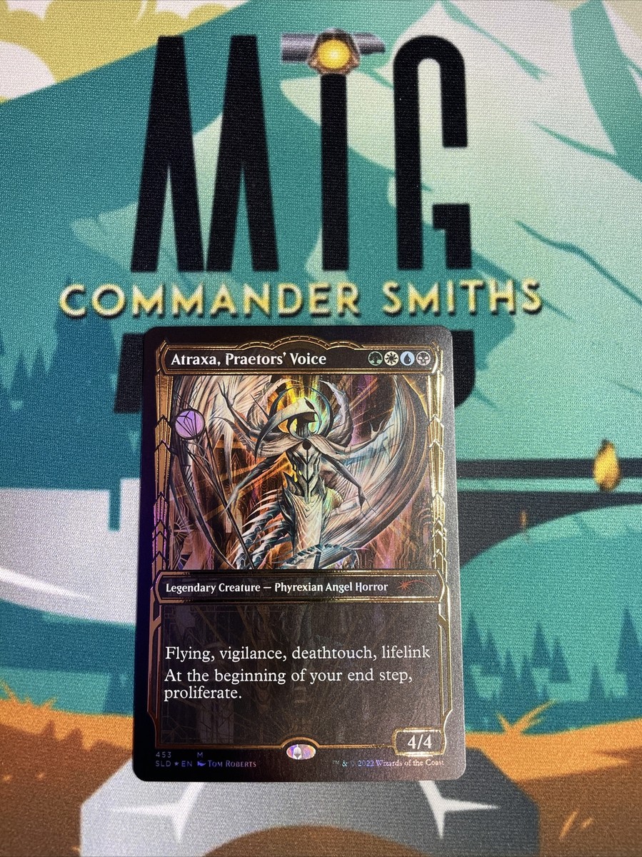 1x Atraxa, Praetors' Voice ✨Gilded FOIL✨ x 1 Pack Fresh Secret