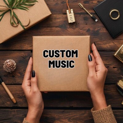 Personalized Custom CD Mixtape Gift   A Unique Handcrafted Music Album