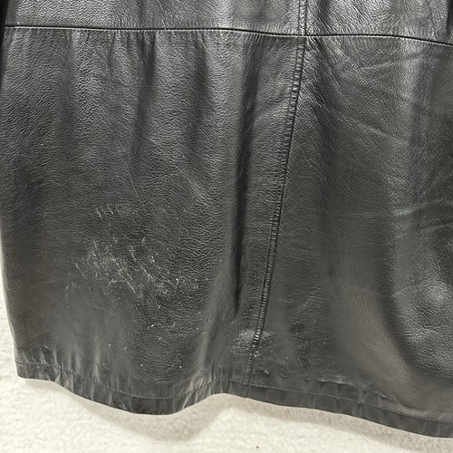 M. Julian Wilsons Thinsulate Ultra Insulation VTG Black Leather Jacket Sz Large - Picture 24 of 24