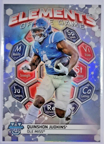 2023 Bowman's Best University Quinshon Judkins #ETG-11