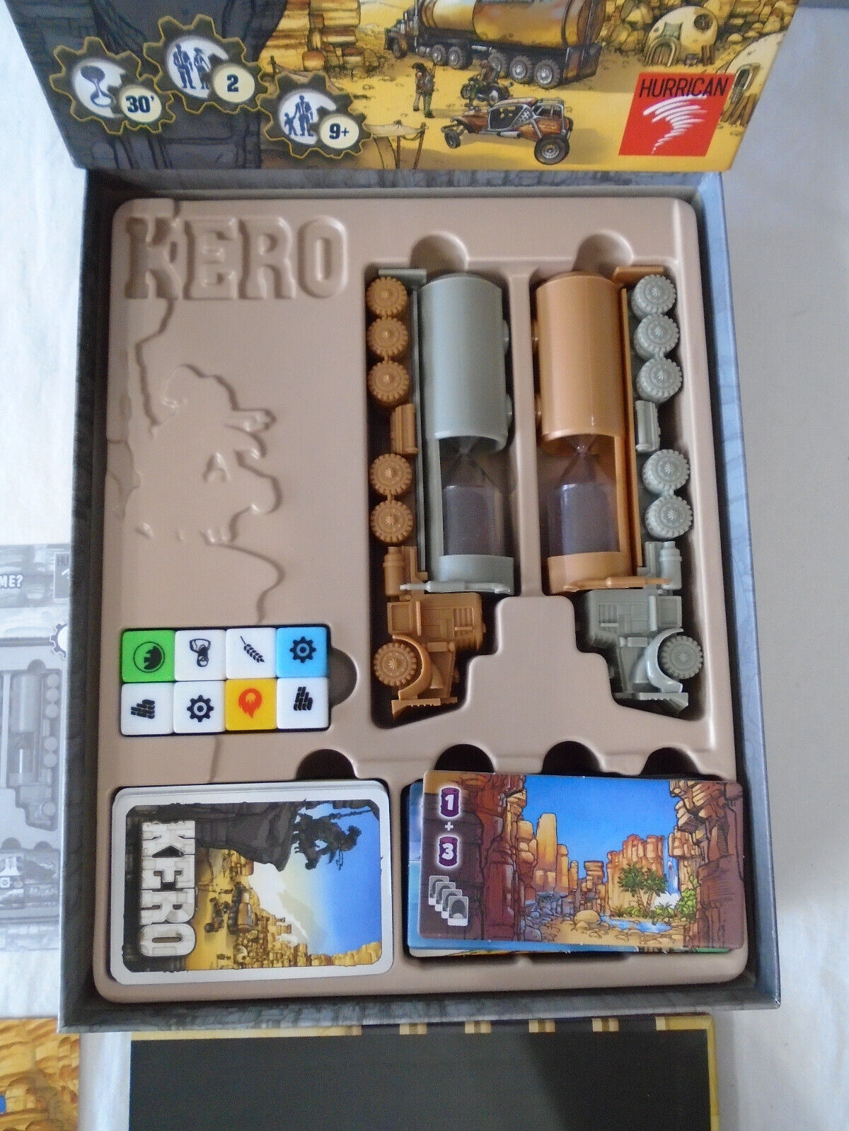 Hurrican Board Game Kero Box NM