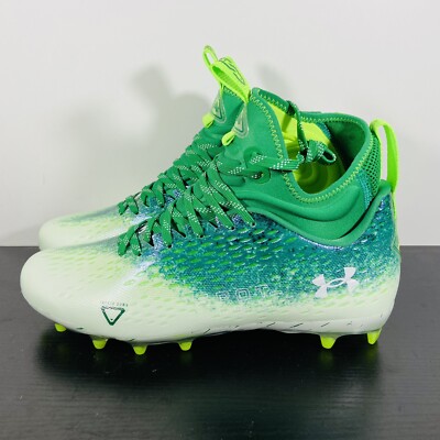 Men Under Armour Spotlight Lux MC Football Cleats Green