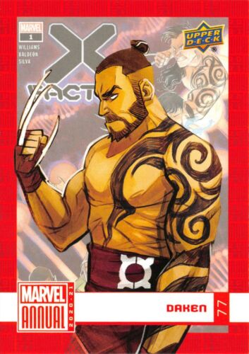 DAKEN / Marvel Annual 2020-21 (UD 2022) BASE Trading Card #77 - Picture 1 of 2