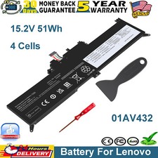 01AV433 01AV432 For Lenovo Battery ThinkPad Yoga X380 370 00HW026 00HW027 FAST