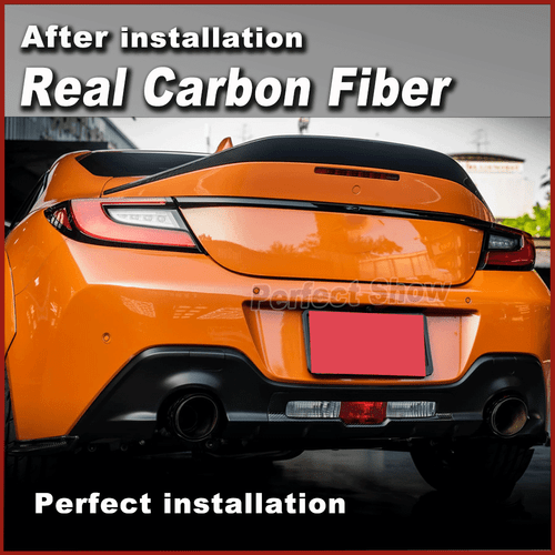 ECHT Carbon Heckspoiler Flügel Spoiler Lippe Für Toyota GT86 Subaru BRZ 2022-24 - Picture 5 of 12