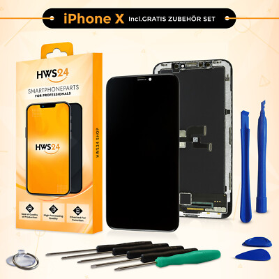 Ersatz LCD iPhone X OLED Display Retina HD Bildschirm 3D Touch Screen - X 10 NEU