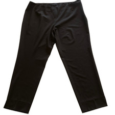 Lafayette 148 New York Cocoa Wool Ankle Pant Size 16