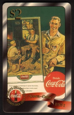 Portefeuille Homme Coca-Cola En Cuir - Noir, Deux Volets, 4 Emplacements Cartes - Sous Licence Officielle