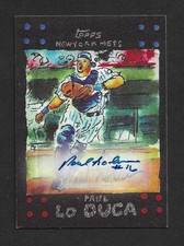 PAUL LO DUCA 2022 Topps Spotlight Andy Friedman 2 Auto Mets