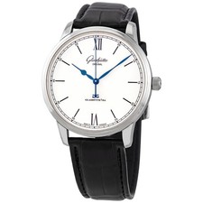 Glashutte Senator Excellence Automatic Varnished Silver DialMens Watch