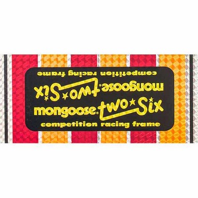 1982-84 Mongoose - Two/Six decal set