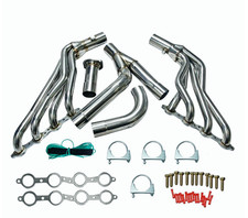 Long Tube Exhaust Headers Kit Fits 99-06 Chevy Gmc Silveradosierra 4.8l5.3l6l Long Tube Exhaust Headers Kit Fits 99-06 Chevy Gmc Silveradosierra 4.8l5.3l6l