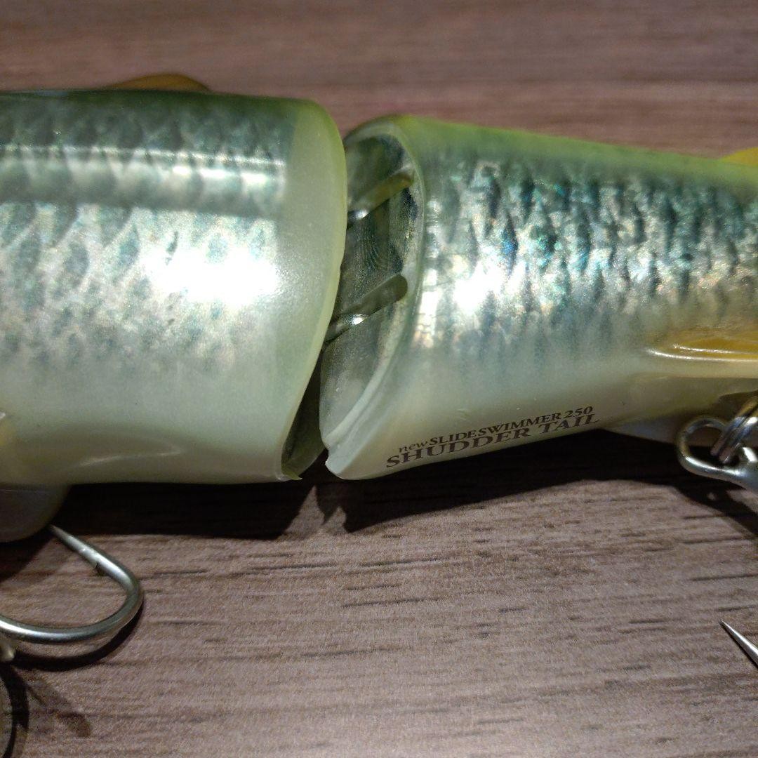 Deps New Slide Swimmer 250 Shudder Tail Real Keta Bass Unused Japan - Image 5