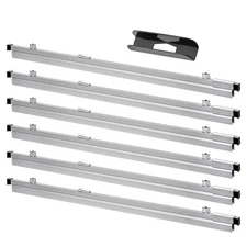 Adir Blueprint Clamp 18 Inches - Blueprint Clips, Blueprint Binding Strips, A...