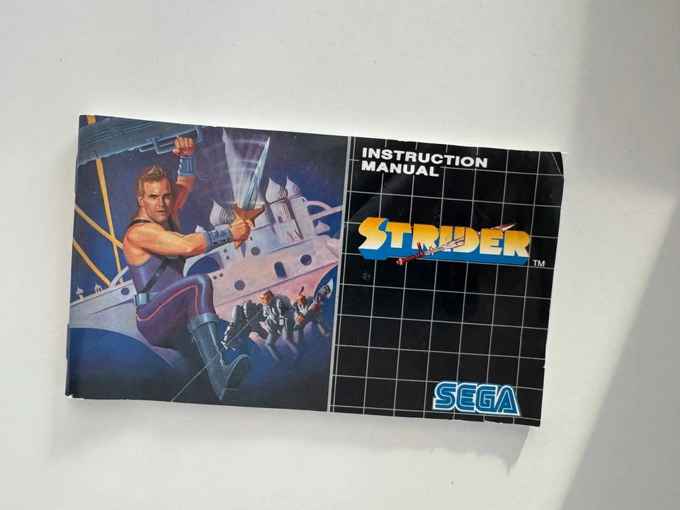 Strider Sega Genesis 1990 CIB Complete in Box - Image 2 of 4