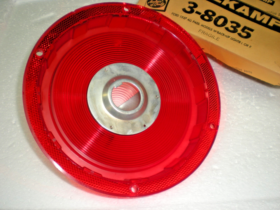 New NOrS 1957 Ford Car Taillight Lens B7A13450B RANCHERO THUNDERBIRD | eBay