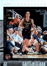 2025 Panini Caitlin Clark Chronicled #53 Caitlin Clark HOLO FOIL