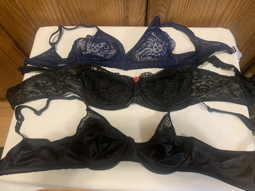 3 Vintage 1970’s Bras 34 A- Beau Bra- J. C. Penney 