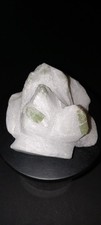 Pargasite in marble mineral specimen from Vietnam, approx. 3 inches