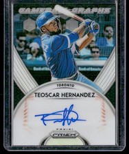 2019 Panini Prizm #GB-TH Teoscar Hernandez Game Ball Graphs