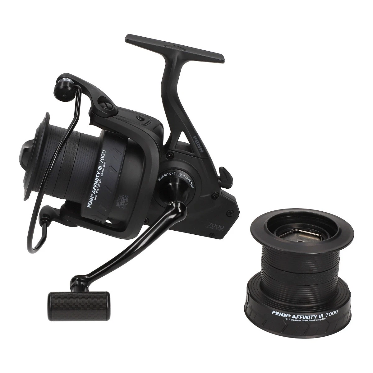 Moulinet De Pêche CARP Fishing Pro FL édition Noire Blast XC - Taille 7000-8000 - Neuf, Pour Eau Douce