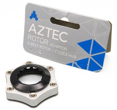 Aztec Center Lock Adapter 6 Bolzen auf Center Lock PBRS001 silber - H