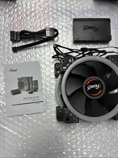 Rosewill Fan Hub with 2 Fans - Rainbow RGB Open Box