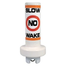 Taylor Made 46104 Sur-Mark 10" D x 49" L White Regulatory Marker Buoy