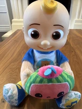 Cocomelon Peek a Boo Interactive Sound Sing Play Song Plush Kids toy WORKS EUC ✨