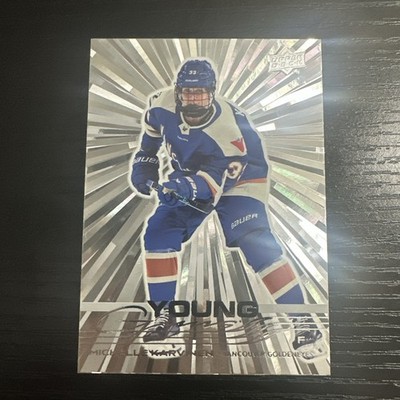 Michelle Karvinen RC 2025-26 Upper Deck PWHL #60 Young Guns Outburst Goldeneyes