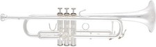 Bach TR411S Intermediate Bb Trumpet - Silver Plated