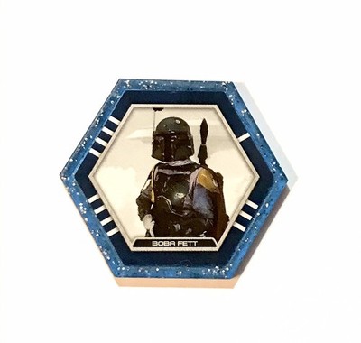 Topps Star Wars Galactic Connexions Boba Fett Blue Starfield Walmart Promo S2