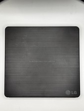 LG Storage GP60NB50 External Slim DVDRW 8X- Black - Good Used Condition