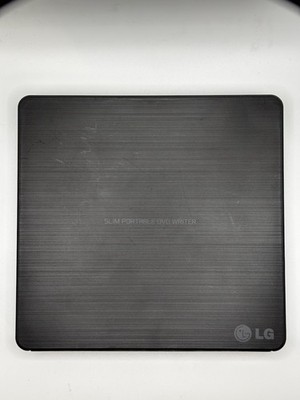 LG Storage GP60NB50 External Slim DVDRW 8X- Black - Good Used Condition