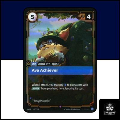 Ava Achiever : 107/298 : Rare : Riftbound : ENG