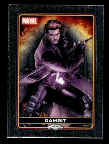 Gambit #10 2025 Topps Chrome Marvel Deadpool Refractor NM
