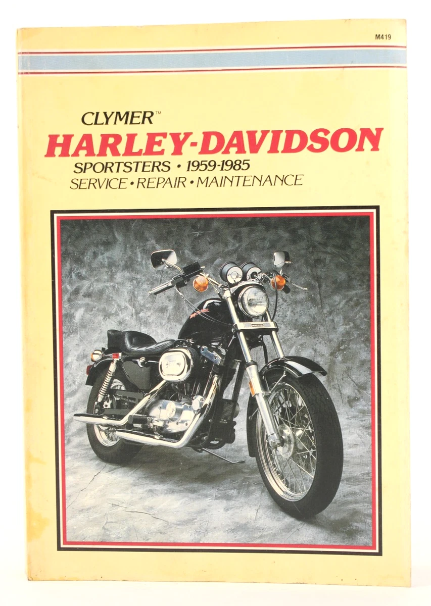 Harley Davidson Sportster Clymer Motorcycle Repair Manuals