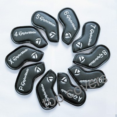 Top Qualität Taylormade Kunstleder Golf Eisen Abdeckung Headcover Magnetverschluss