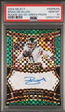 Braelon Allen Select Autograph  /3
