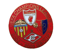 Liverpool Champions league Group B 2002-03 Badge
