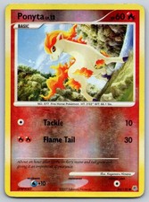 Ponyta Reverse Holo Diamond & Pearl 94/130 Pokemon Card MP on eBay