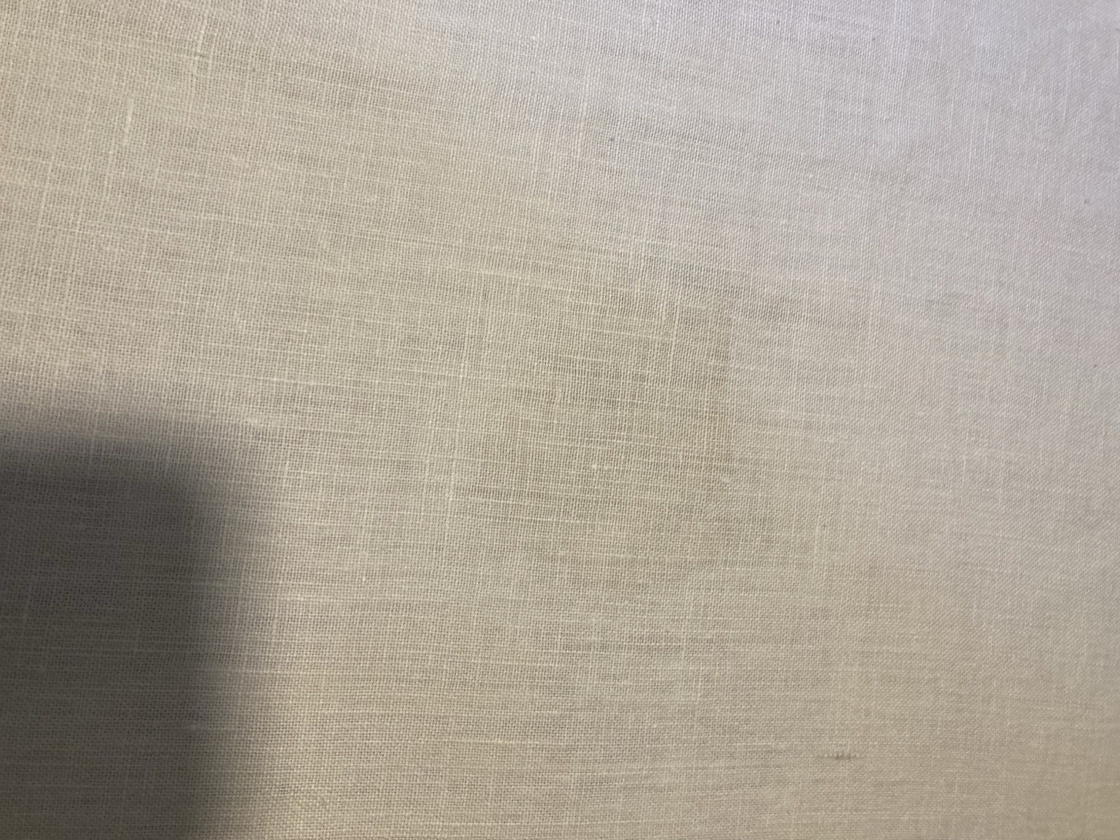 Vintage Rust, Orange, Green, Flowered Linen? Tablecloth, 65x50