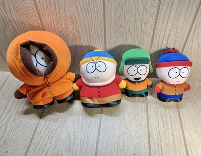 South Park Plush Set of 4 Vintage 1998 Fun 4 All Cartman Kyle Kenny Stan